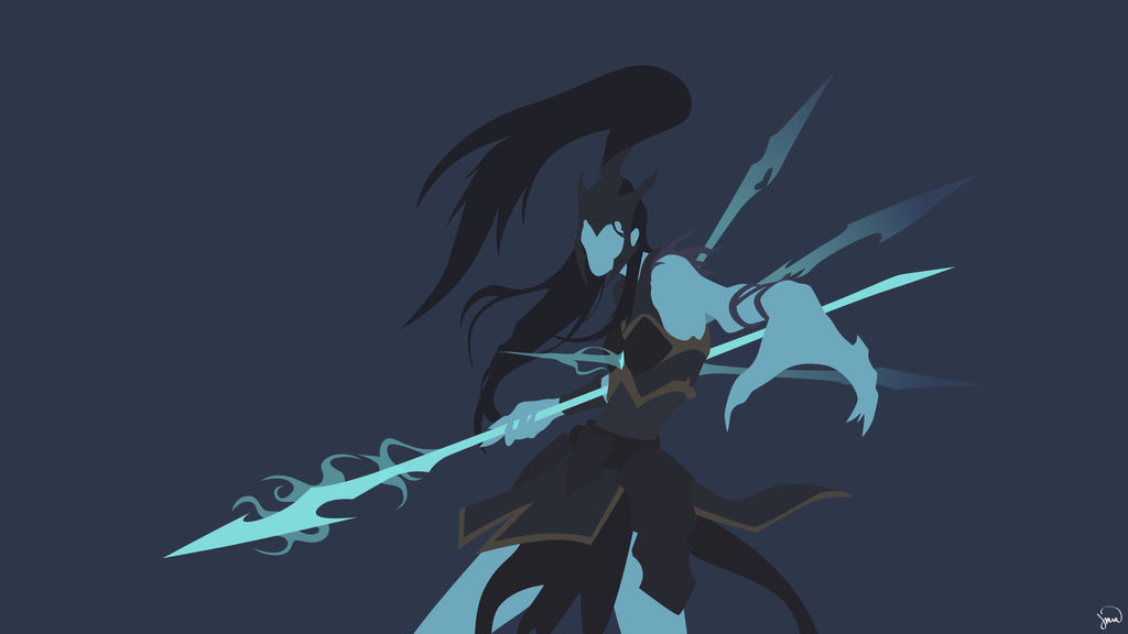 Kalista (League of Legends) Minimalist Wallpaper by greenmapple17 on ...