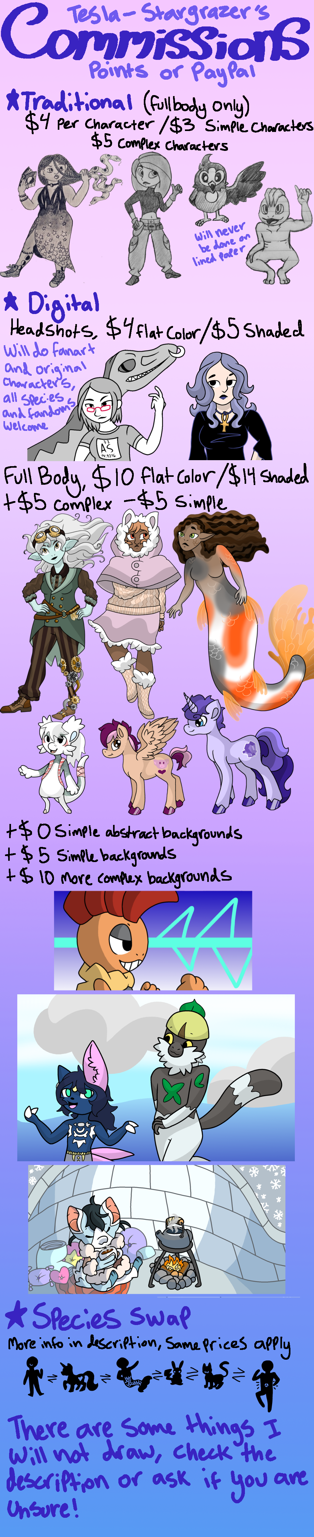 Commissions - 2 OPEN SLOTS