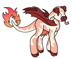 Fire Cow