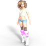 SSP Sonja and her outfit WIP