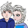 Jack Frost and Elsa ~