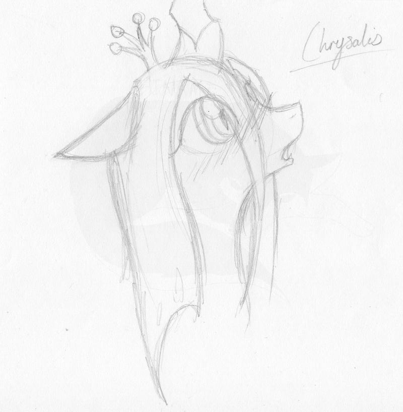 MLP: FiM - Chrysalis sketch