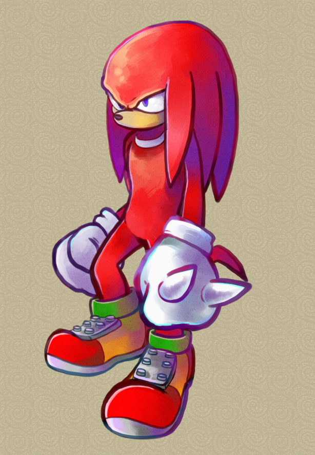 Knuckles the Lego Shoes