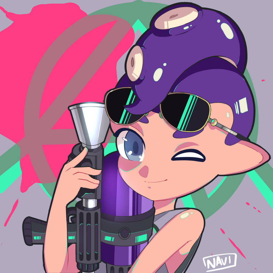 Octoling Commission by Naviettart on DeviantArt