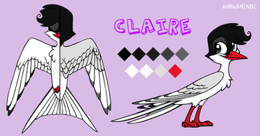 I'm making a Claire meshmod by raccooncitizen on DeviantArt
