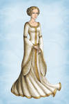 Medieval lady by Arrelline