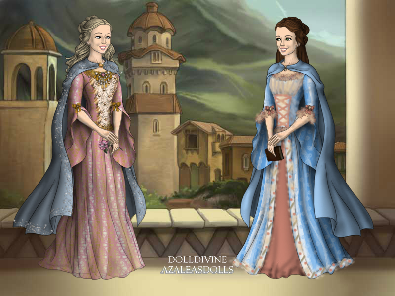 Anne and Diana in style of Barbie in LotR by Arrelline on DeviantArt