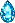 Pixel gemstones - Aquamarine by Arrelline
