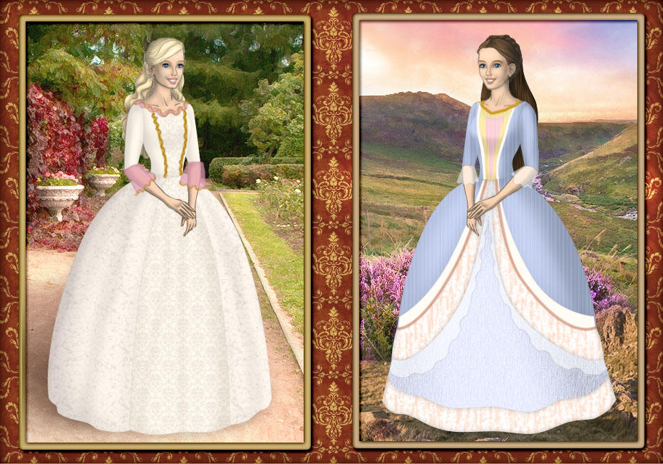 barbie princess and the pauper dresses for adults Erika vs Fashion Showdown Each dress takes approximately 3 Anneliese Princess Barbie - Princess