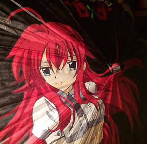 Rias - High school DXD paper umbrella 1/3