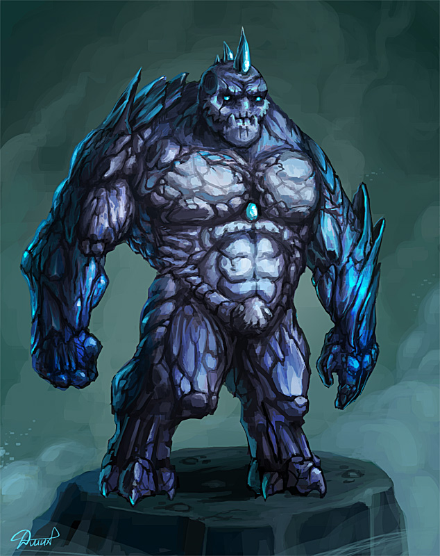 DA TGOA: The Runic Golem by SPARTAN22294 on DeviantArt