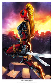 Lady Deadpool print...