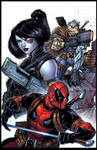 Deadpool, Cable and Domino!
