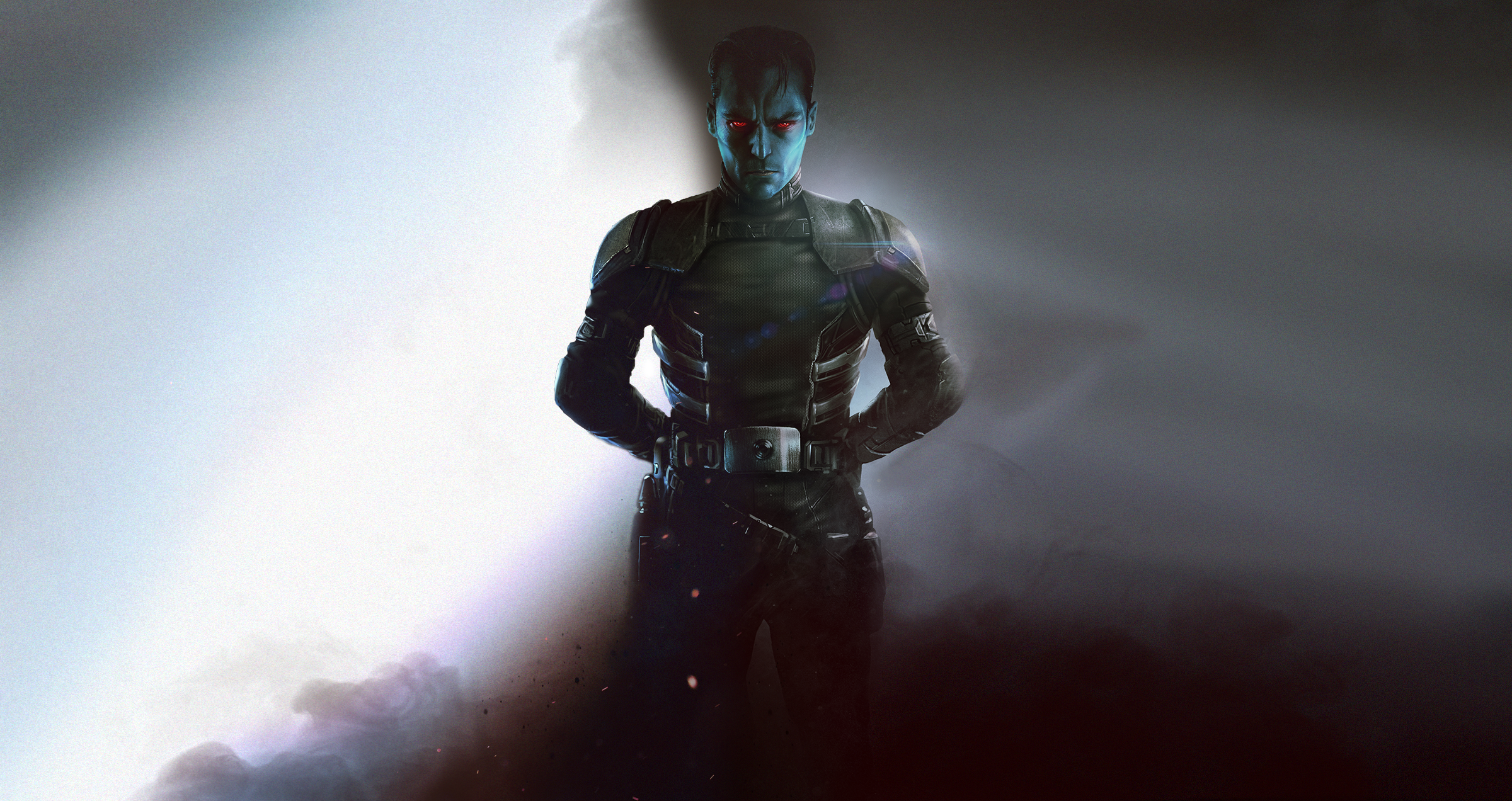 Thrawn Alone Wallpaper (past) by T5UB4SA on DeviantArt