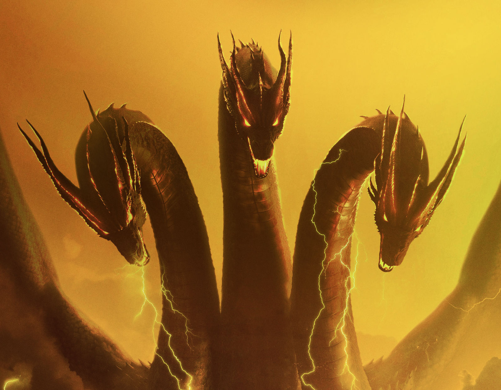 King Ghidorah - KOTM Poster Wallpaper by T5UB4SA on DeviantArt