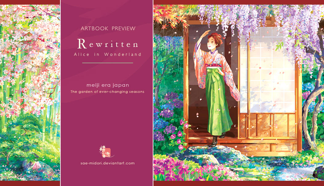 Rewritten: Alice in Wonderland Artbook -PREVIEW- by sae-midori