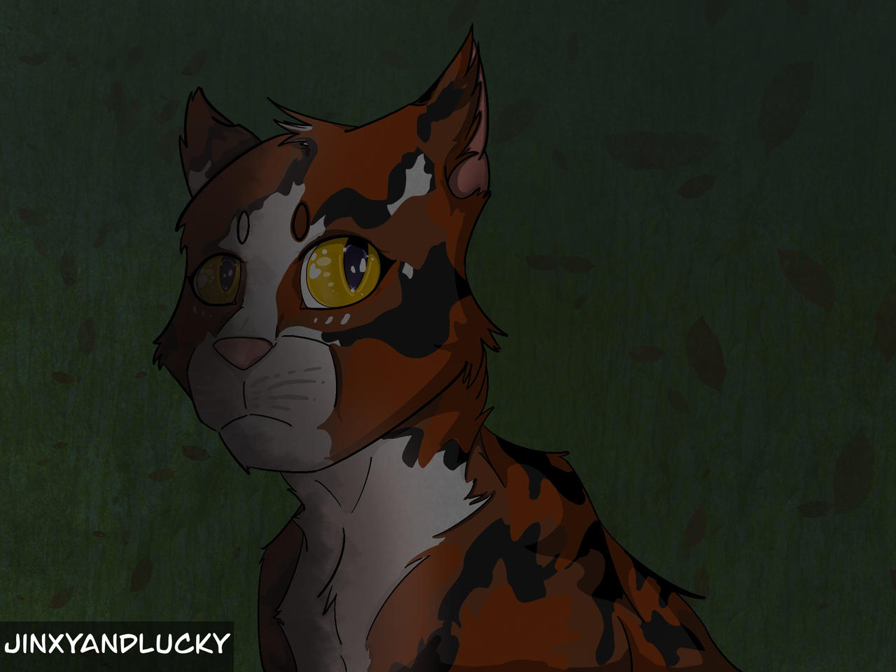 Spottedleaf Falling Lovely - Spottedleaf Collab 4 by JinxyAndLucky on DeviantArt