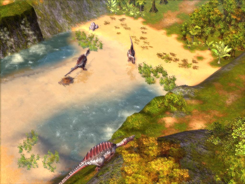 Spinosaurus on Cliff