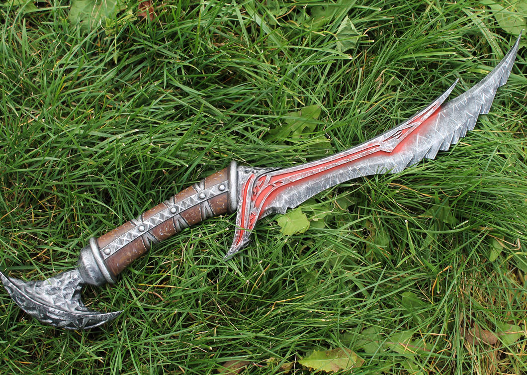 Skyrim Daedric Dagger 3d Printed By Dwarfworshop On DeviantArt skyrim-daedric-dagger-3d-printed-by-dwarfworshop-on-deviantart
