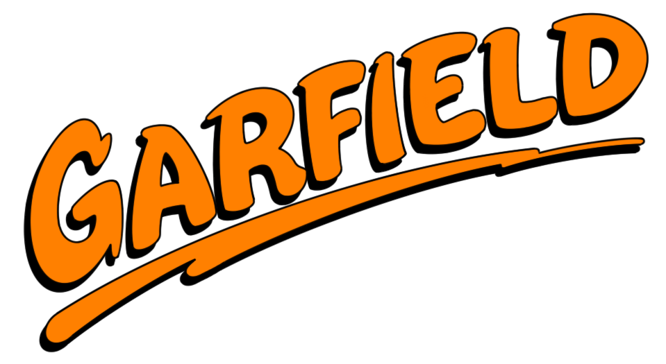 Garfield (1985-1990) logo remake by MatthewPrower on DeviantArt