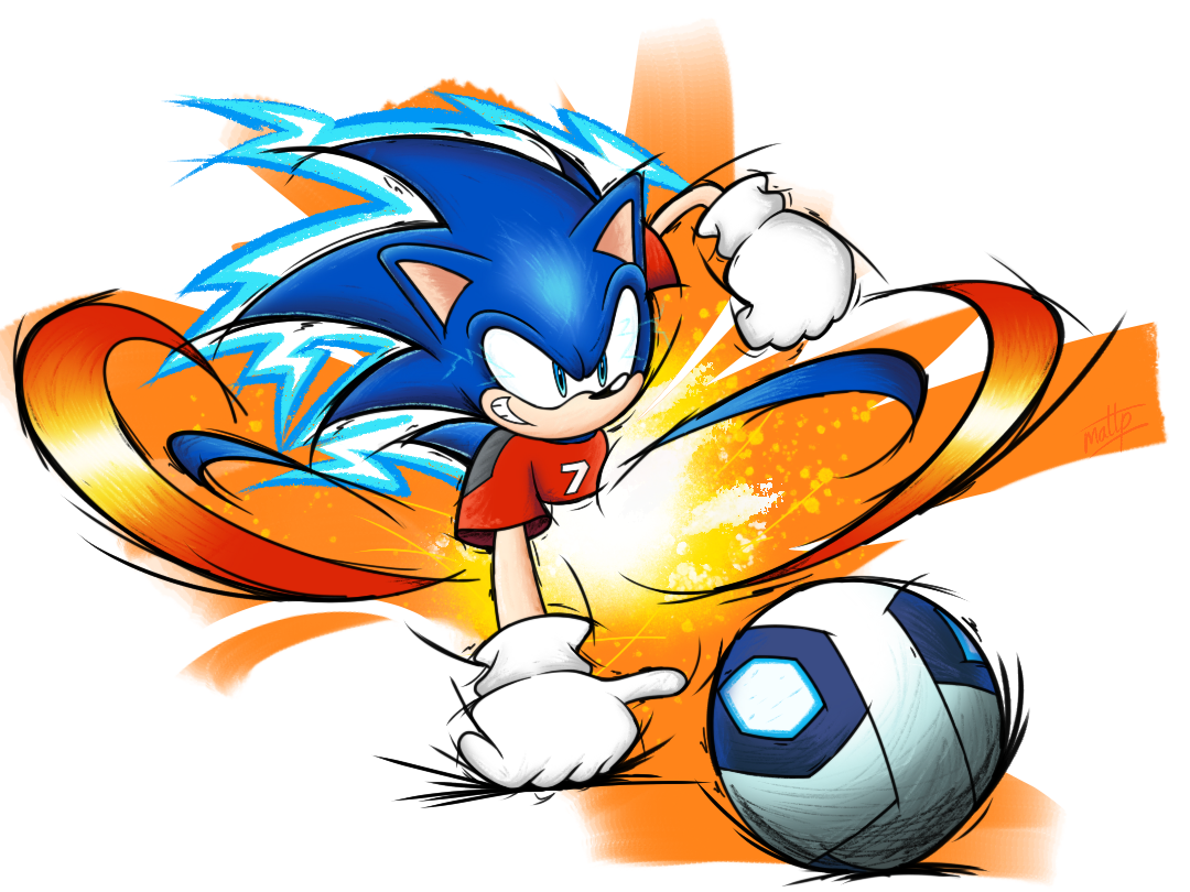 Sonic Hyper charged by HeroArt110 on DeviantArt