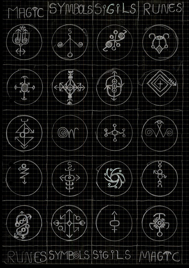 Magic Symbold Magic Symbols by TheVoidSoul on DeviantArt