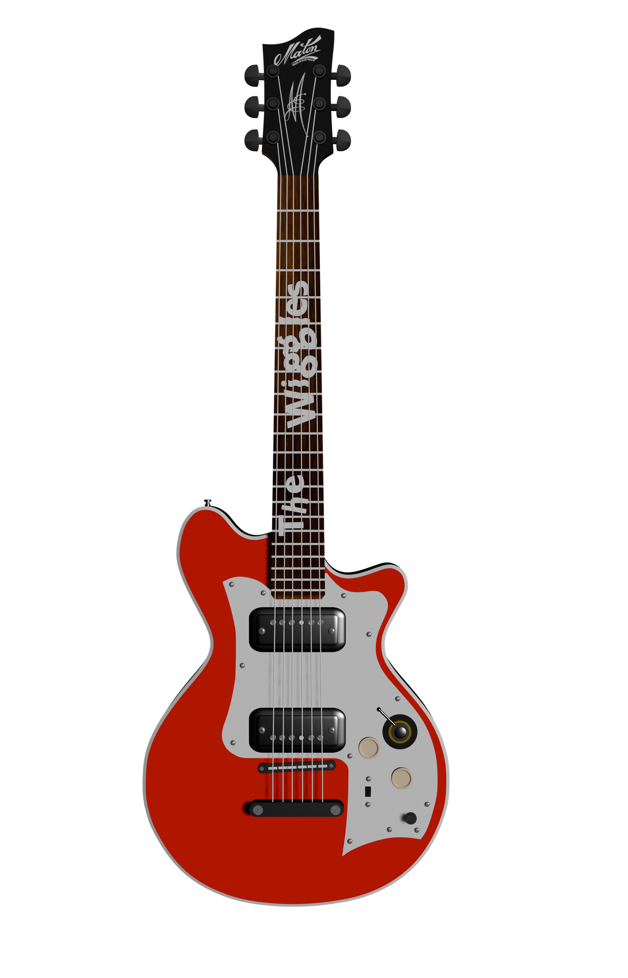 The Wiggles Maton Guitar model V2 by SCG4deviantart on DeviantArt