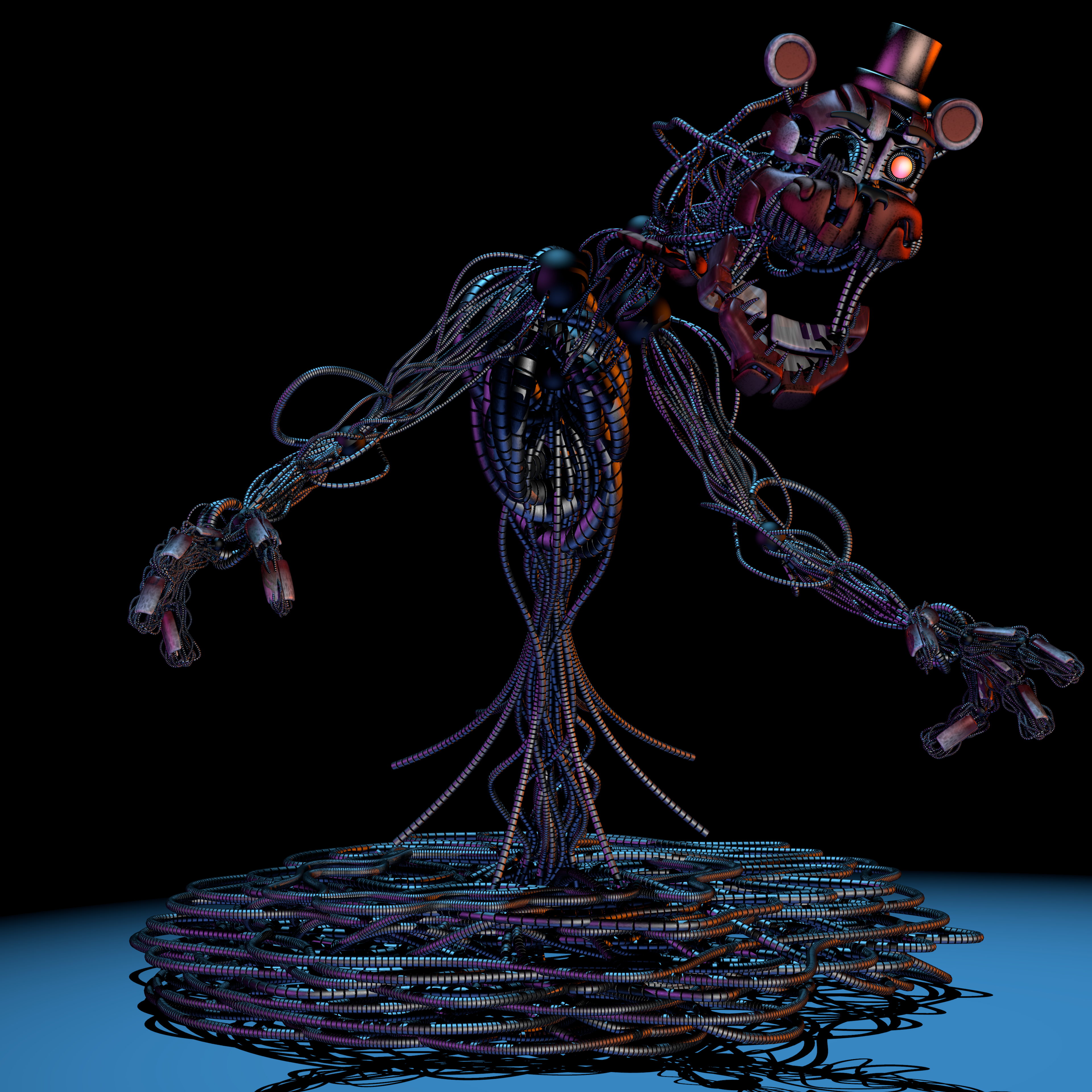 Fnaf fanart- Molten Freddy redesign by X-nimator on DeviantArt