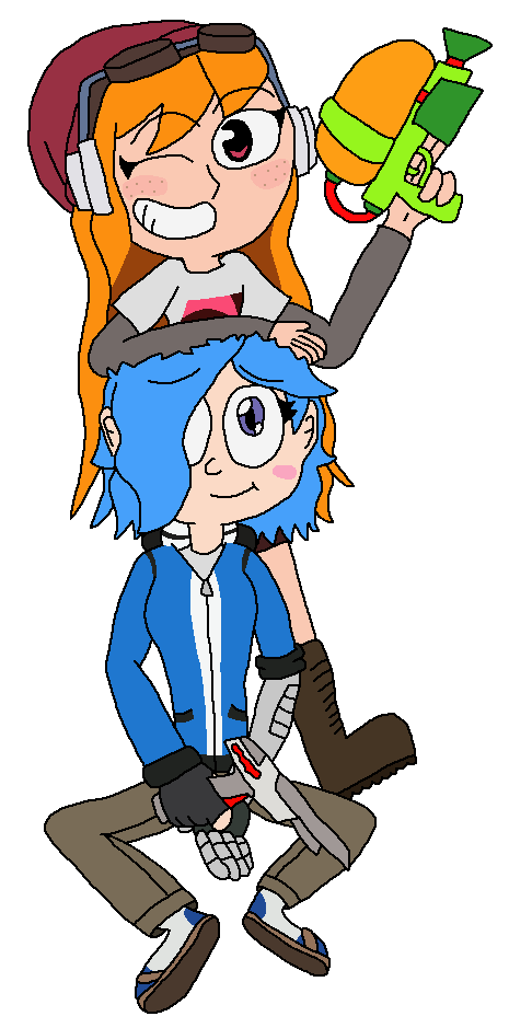 Tari And Meggy By Karurosustar On Deviantart Tari And Meggy By Karurosustar On Deviantart