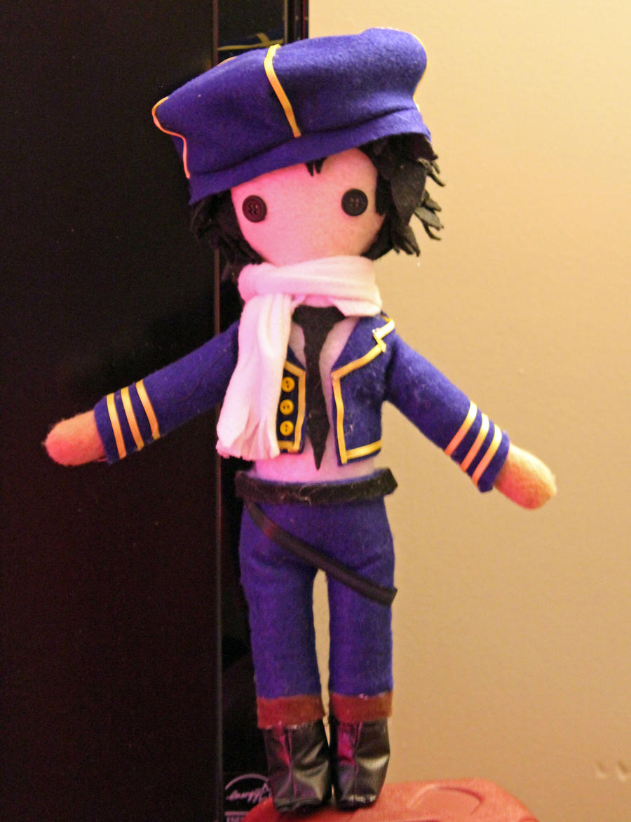 Zazie plush (this time with scarf)