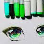 Green eyes 