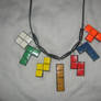 Tetris necklace