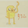Jake The Dog Water Colour