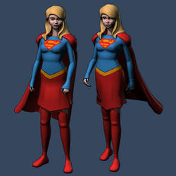 Supergirl Texture test