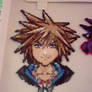 Sora Perler Bead Sprite