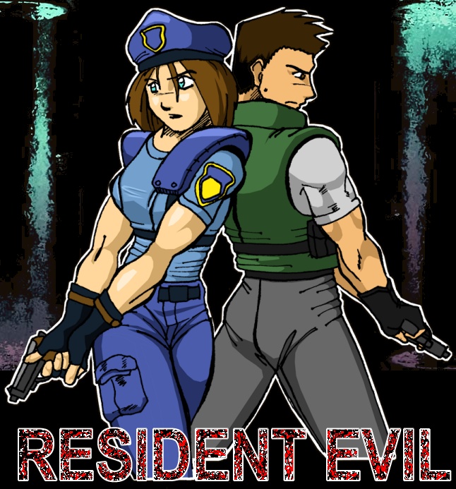 claire redfield (resident evil and 1 more) drawn by polarityplus