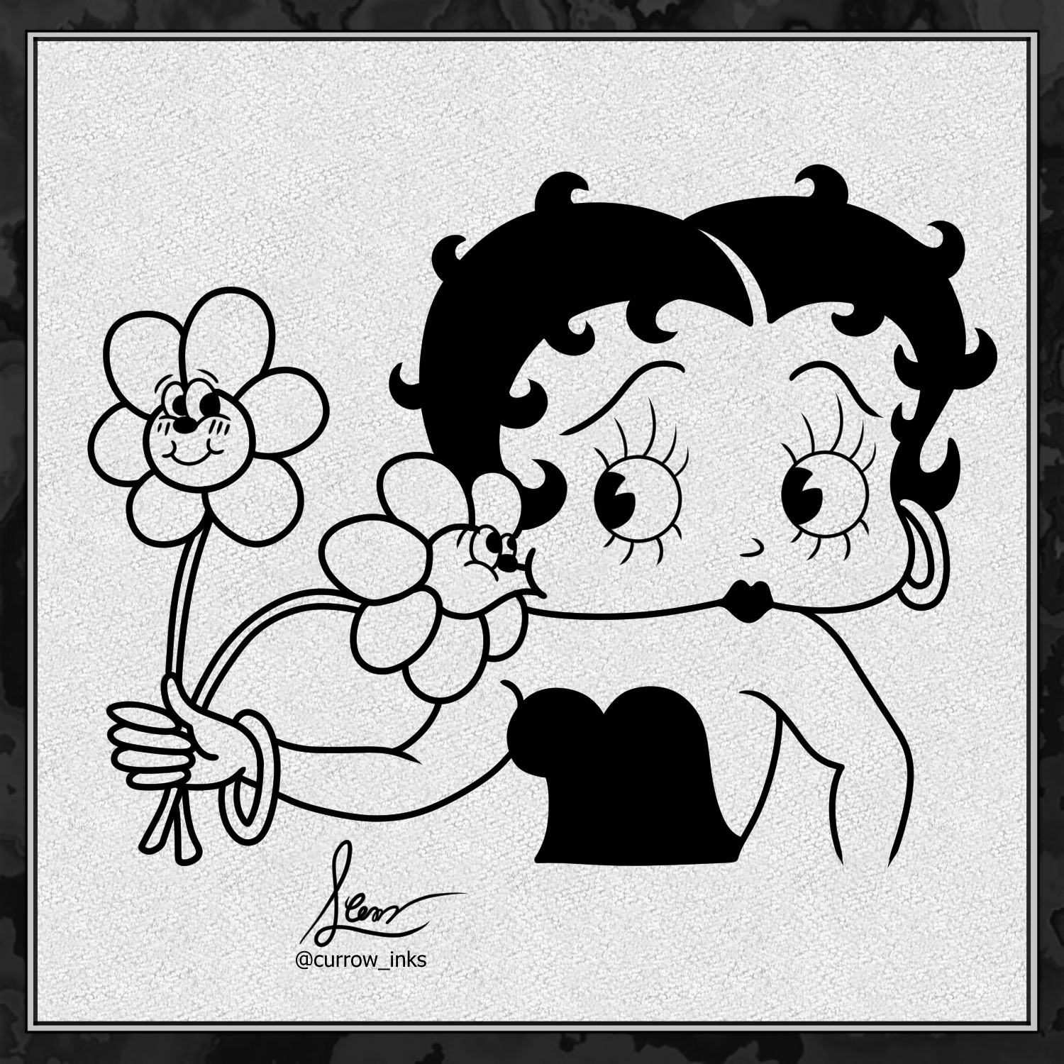 Betty Boop tattoo design by Currowinks on DeviantArt