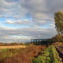 landscape with small bridge