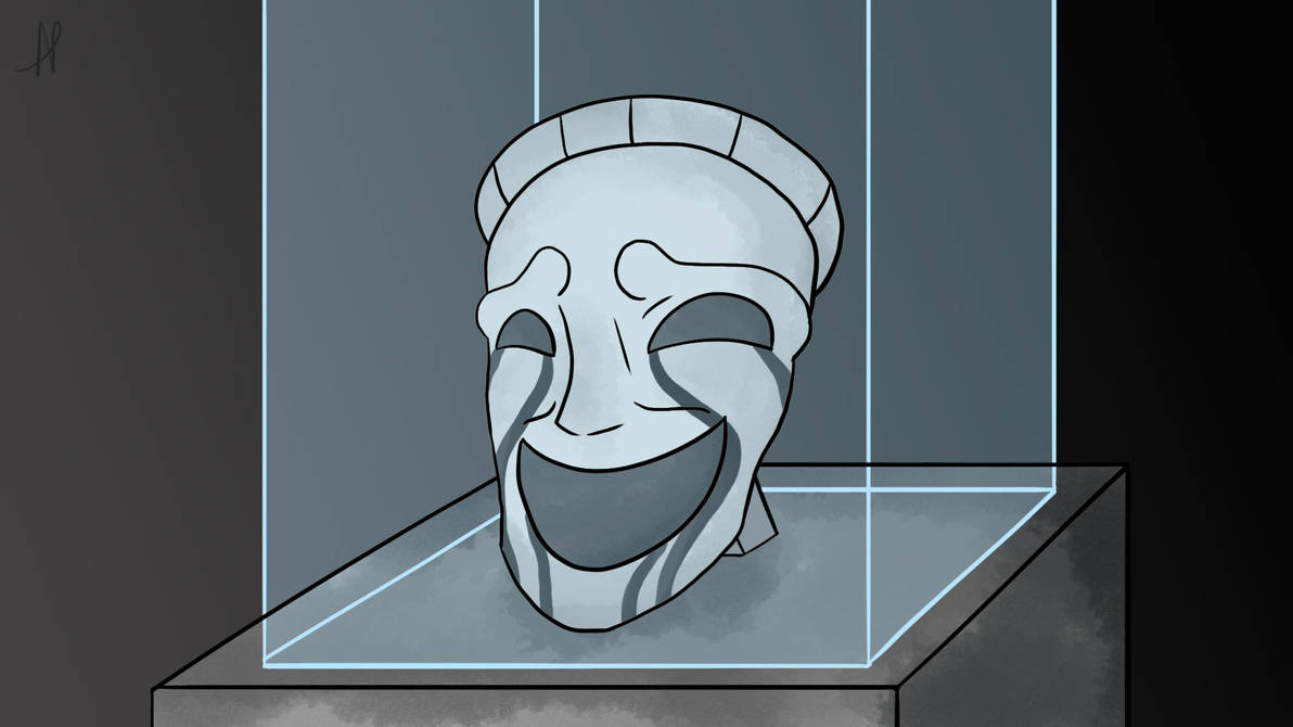 SCP Art: SCP-035 - possessive mask by GamingHedgehog on DeviantArt