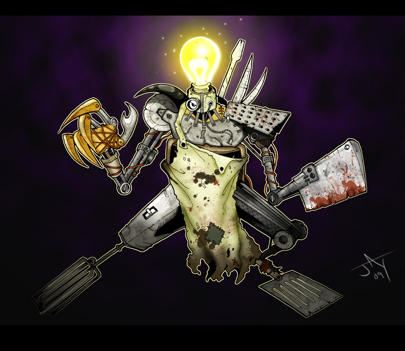 9 Creature Contest - The Chef by Jayson-kretzer
