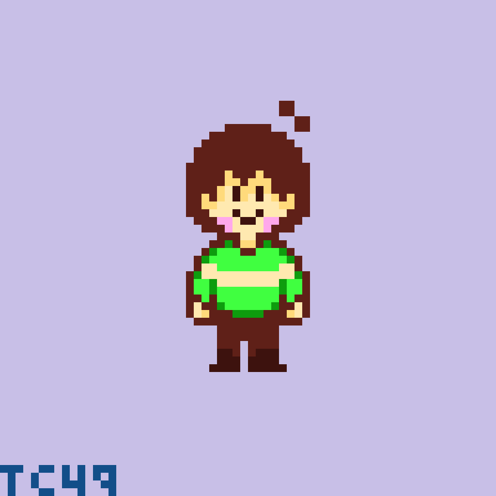 UNDERTALE: Chara walking animation by TheCamilocho49 on DeviantArt