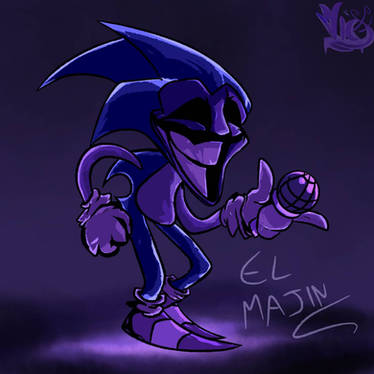 Majin Sonic by Forks0rSpoons on Newgrounds