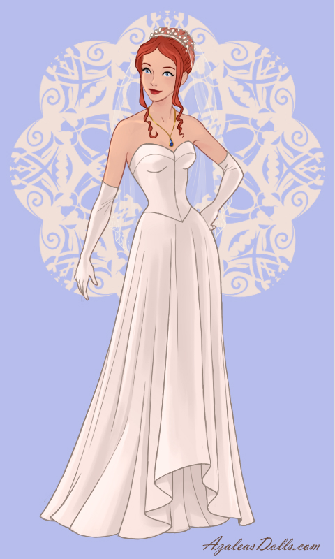 Amy ~ Wedding - OC ~ azaleasdolls.com  Disney dress up, Azalea dress up,  Art dress