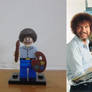 Bob Ross as a Lego Figure