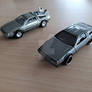 Delorean -  Time Machine vs Original