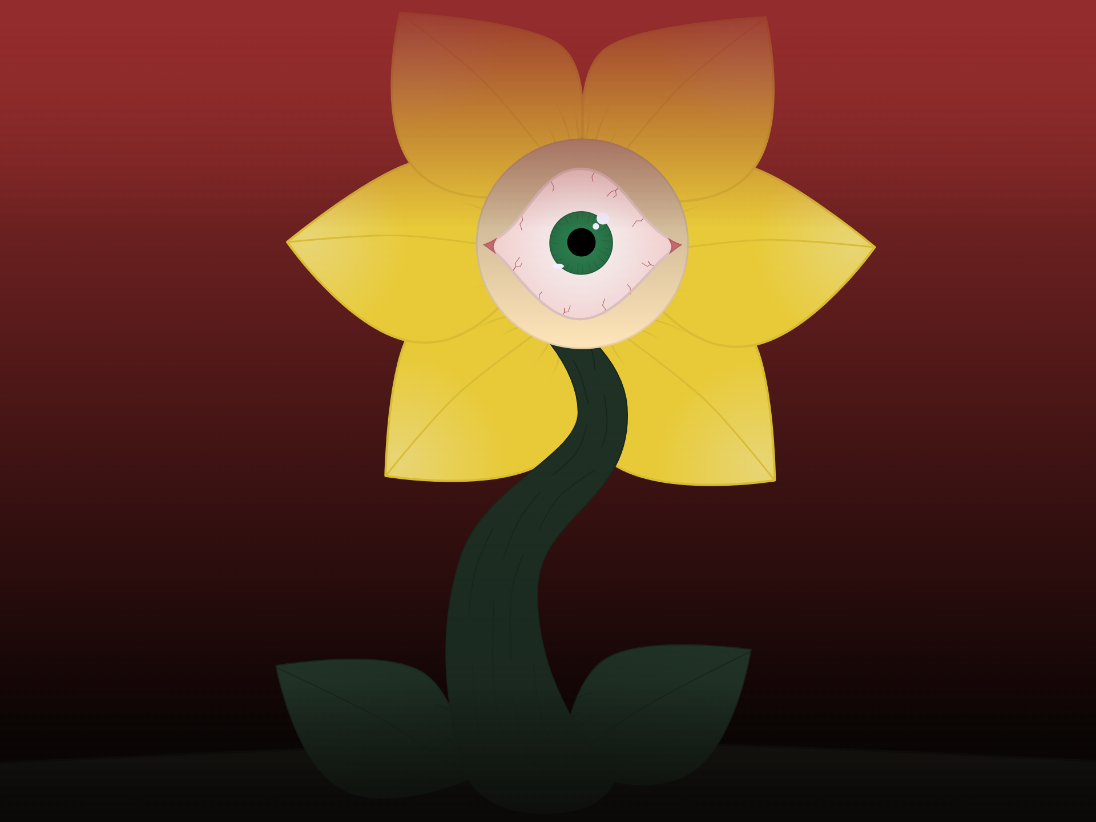 Flowey Strangle Horrortale Flowey by MetaPhoton on DeviantArt