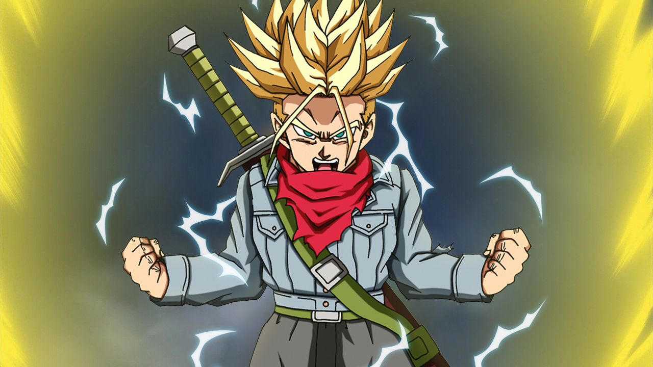 Trunks Super Saiyan Rage by FenixArt90110 on DeviantArt