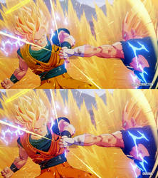 Dragon Ball Z Kakarot - Super Saiyan Color correct