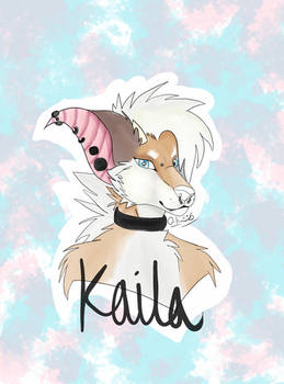 A new badge for Kaila!