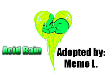 Adopted Pony- Acid Rain